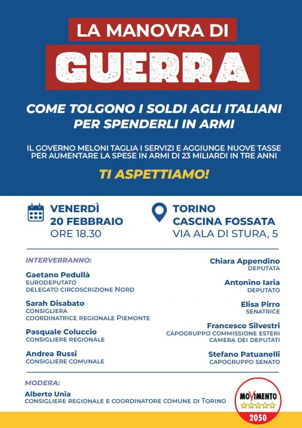 Locandina dell'evento